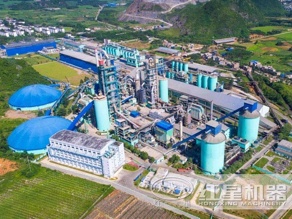 貴州都勻水泥生產現場